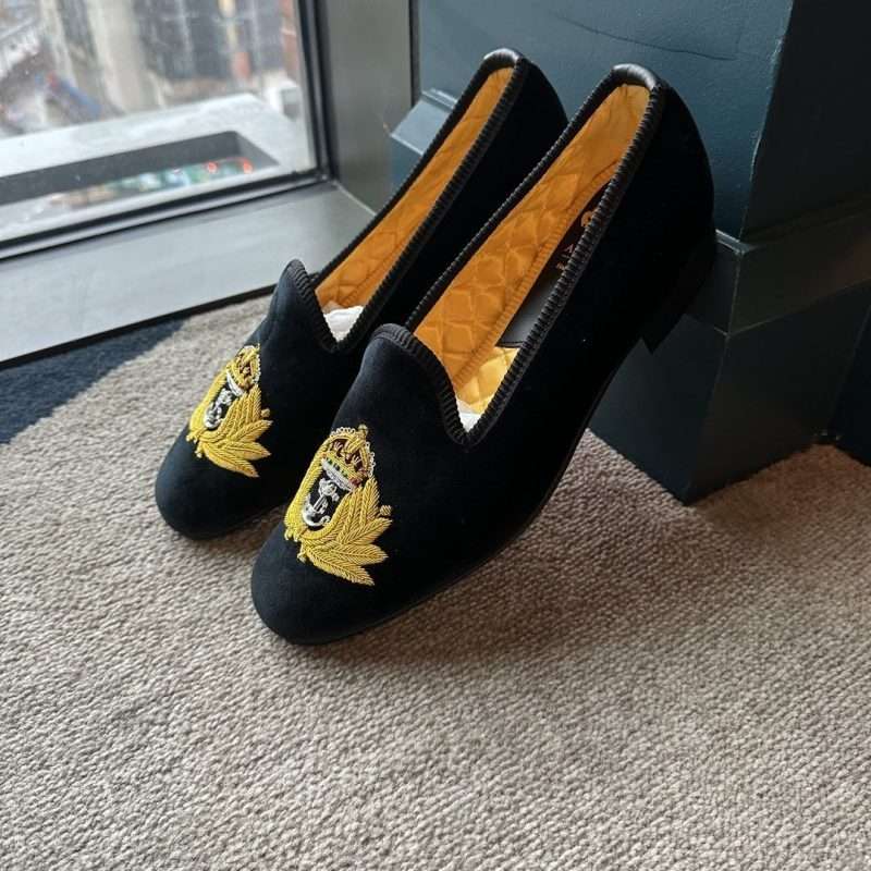 Royalty Crown English Slippers
